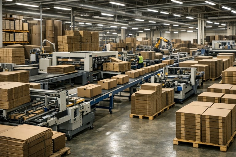 cardboard-packaging-production-facility